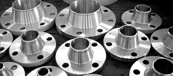 Image Represents The Steel Flanges in Manufacturing Industry.